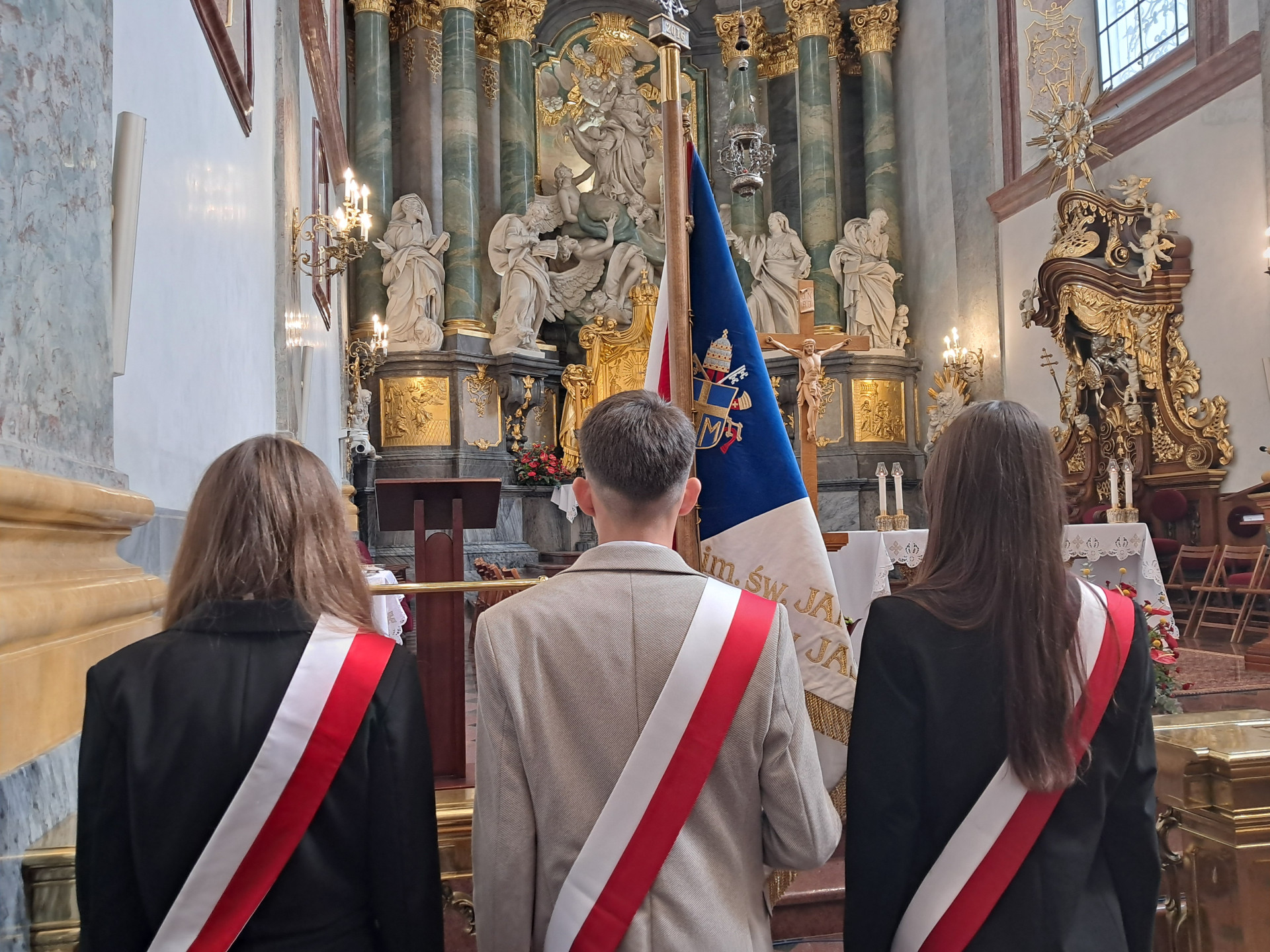 Pielgrzymka maturzystów z jasielskiego Ekonomika 2026.