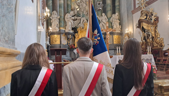 Pielgrzymka maturzystów z jasielskiego Ekonomika 2026.